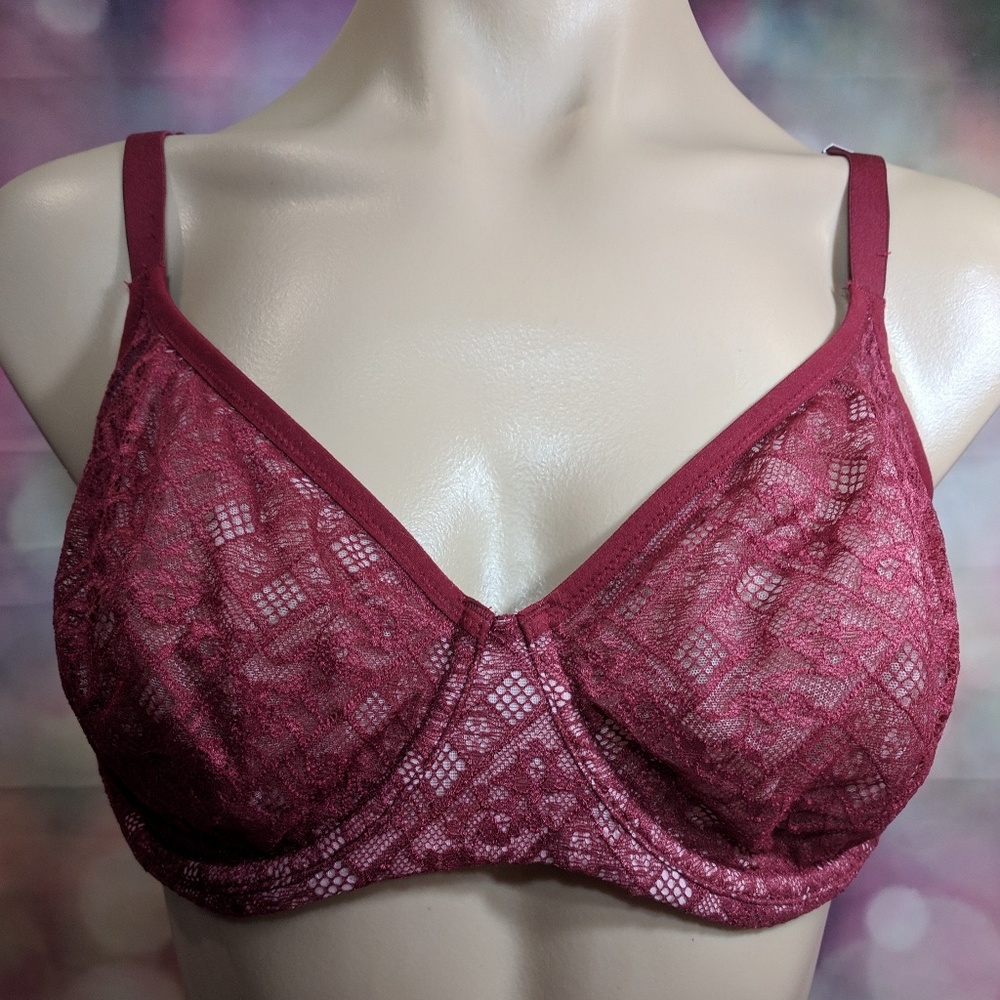 VS bra BBB unlined demi red